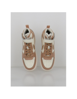 Baskets montantes court borough gs beige enfant - Nike