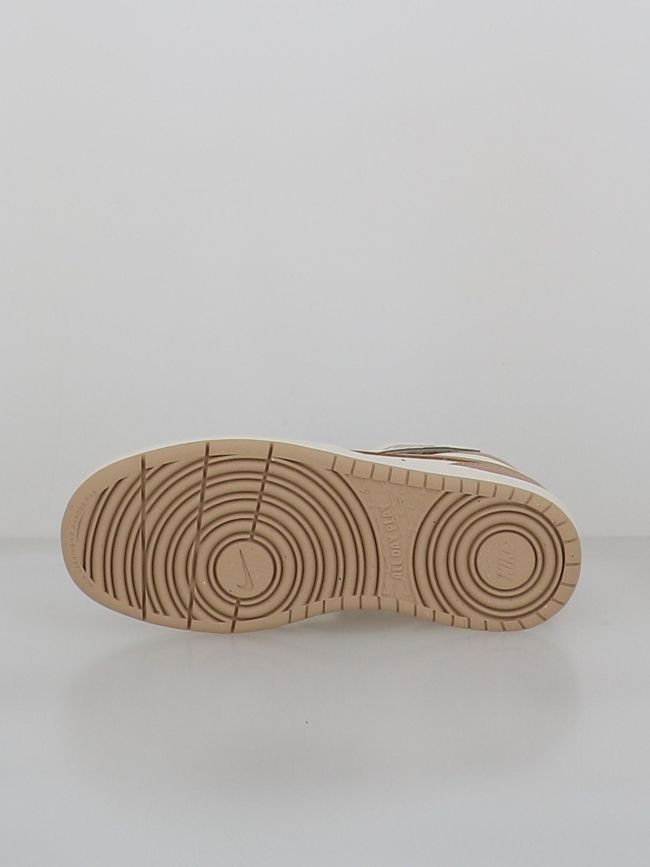 Baskets montantes court borough gs beige enfant - Nike