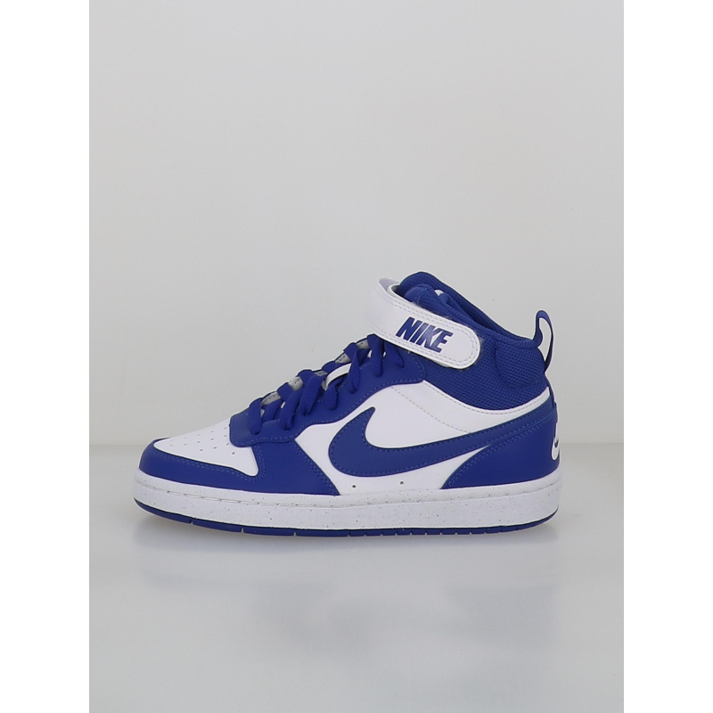 Baskets montantes court borough gs bleu blanc enfant - Nike