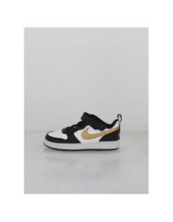 Baskets à scratch court borough td noir doré enfant - Nike
