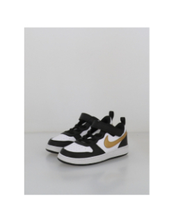 Baskets à scratch court borough td noir doré enfant - Nike