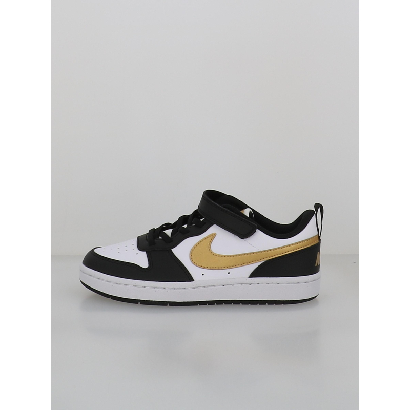 Baskets scratch court borough recraft td noir doré enfant - Nike
