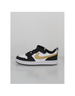 Baskets scratch court borough recraft td noir doré enfant - Nike