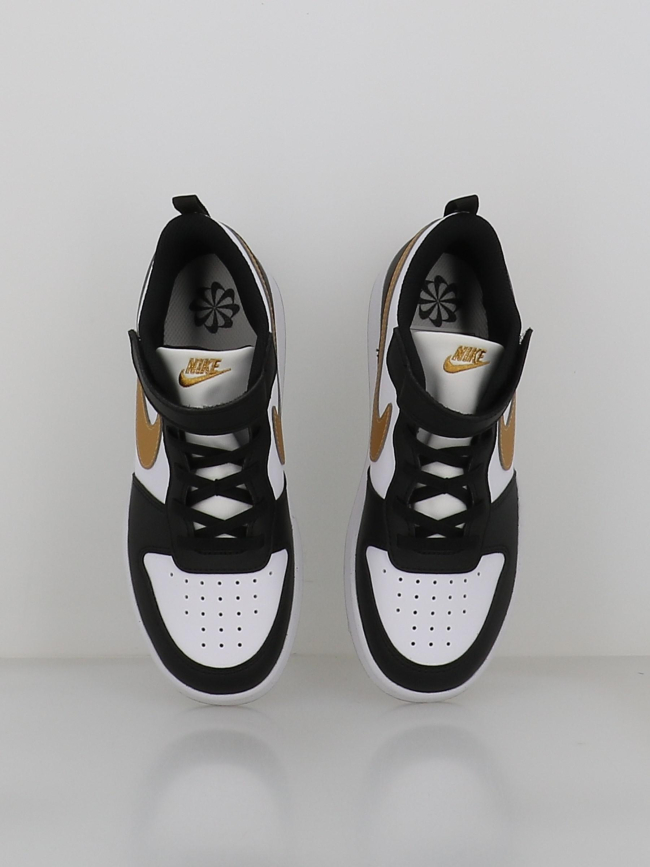 Baskets scratch court borough recraft td noir doré enfant - Nike