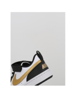 Baskets scratch court borough recraft td noir doré enfant - Nike