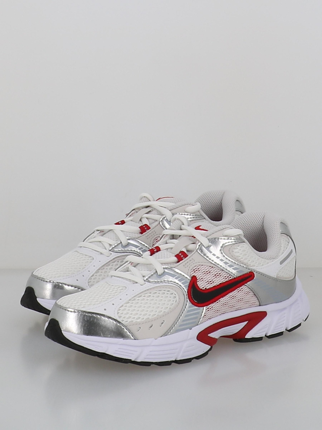 Baskets v5 rnr gs blanc rouge argenté enfant - Nike