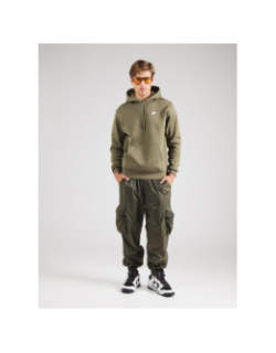 Sweat à capuche club kaki homme - Nike