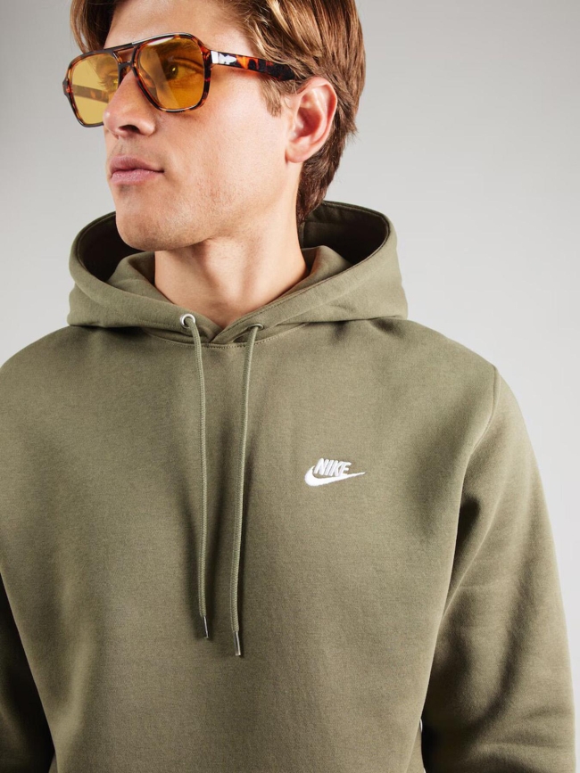 Sweat à capuche club kaki homme - Nike