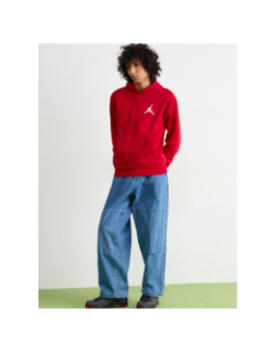 Sweat à capuche jumpman fleece rouge homme - Nike