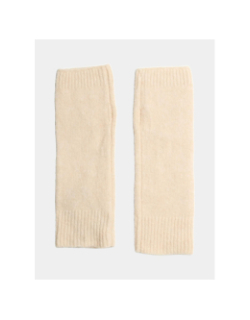 Mitaines pcfortuna beige femme - Pieces