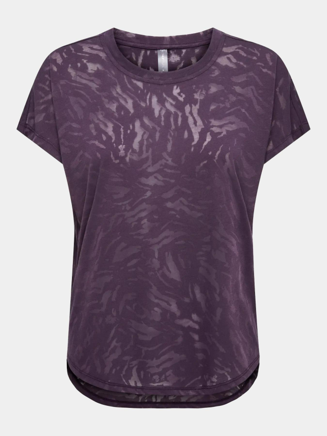 T-shirt de sport onpaub-bia violet femme - Only