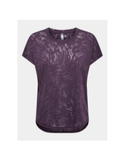 T-shirt de sport onpaub-bia violet femme - Only
