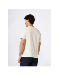 T-shirt uni micro logo beige homme - Champion