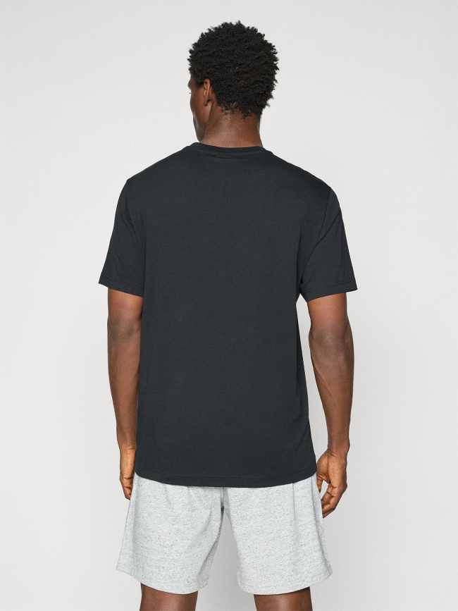 T-shirt à manches courtes et logo brodé noir homme - Champion