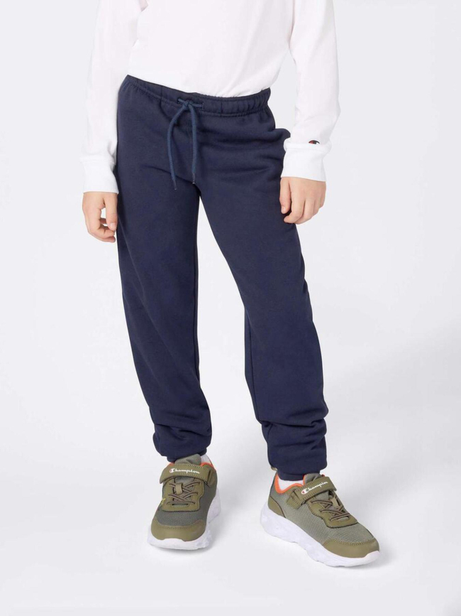 Pantalon jogging petit logo bleu marine enfant - Champion