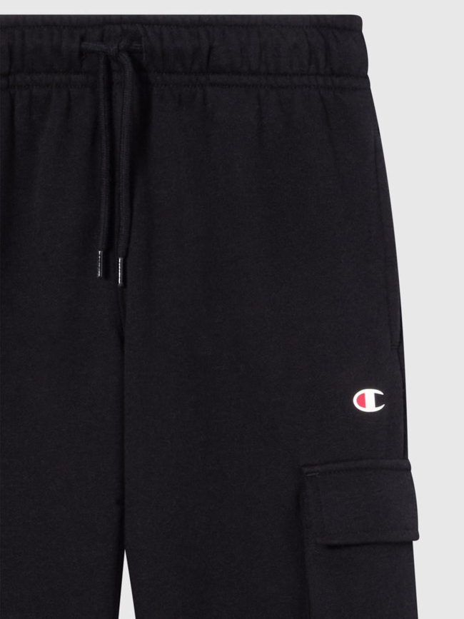 Pantalon jogging cargo logo noir enfant - Champion