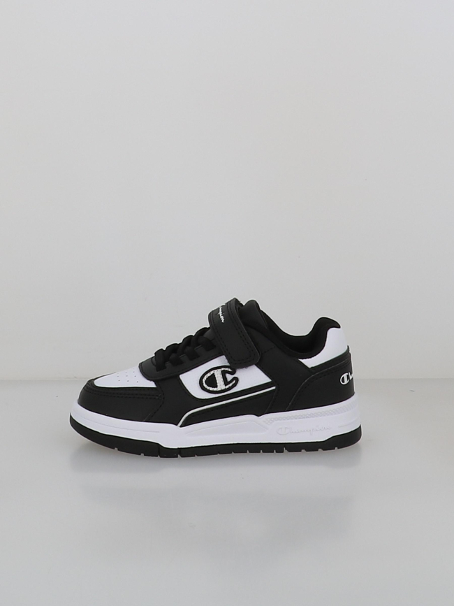 Baskets à scratch rebound heritage noir enfant - Champion