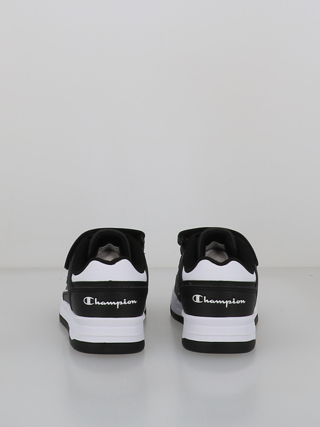 Baskets à scratch rebound heritage noir enfant - Champion