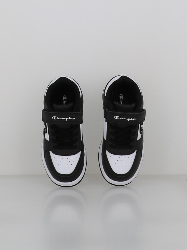 Baskets à scratch rebound heritage noir enfant - Champion