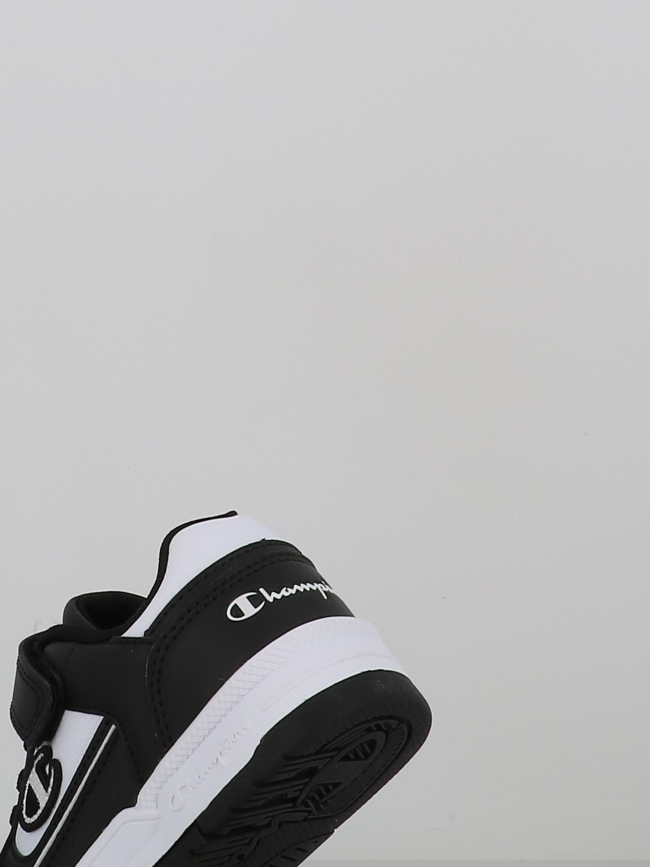 Baskets à scratch rebound heritage noir enfant - Champion