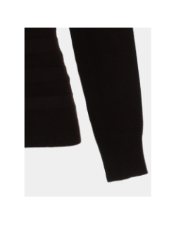 Pull fin ajusté à col roulé menthyo marron femme - Morgan