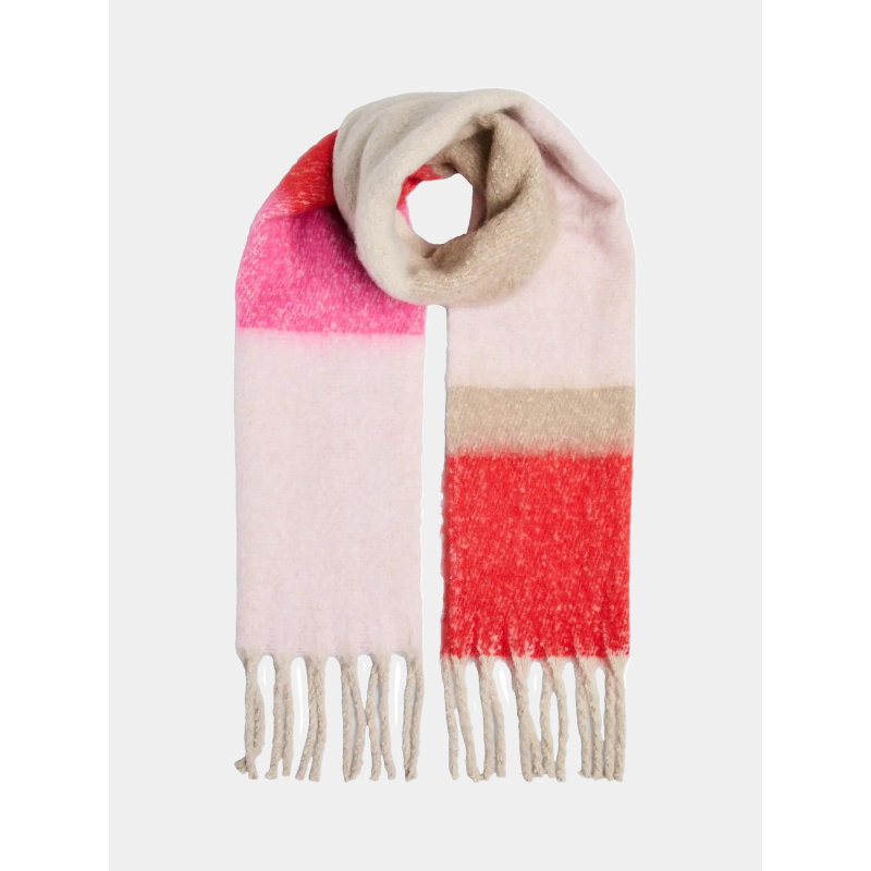 Écharpe à carreaux béa multicolore femme - Pieces