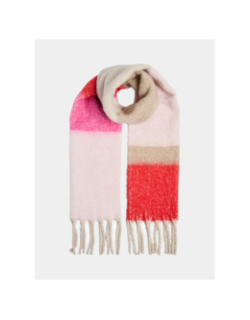 Écharpe à carreaux béa multicolore femme - Pieces