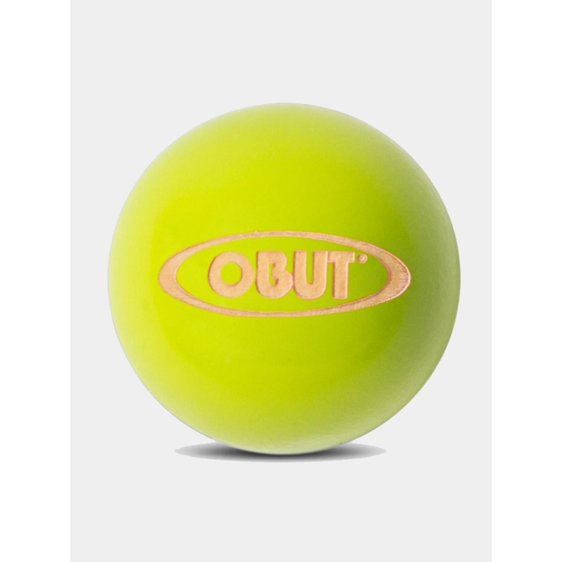 But pour pétanque en bois verni gravé jaune - Obut