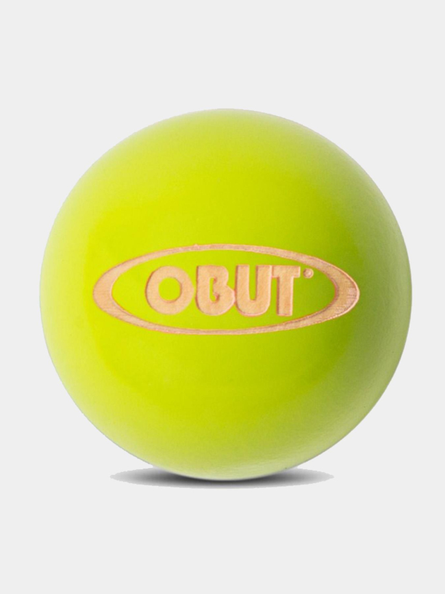 But pour pétanque en bois verni gravé jaune - Obut