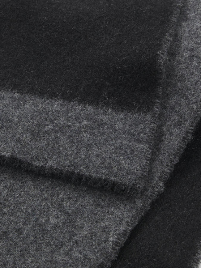 Echarpe en laine martyn noir homme - Hugo