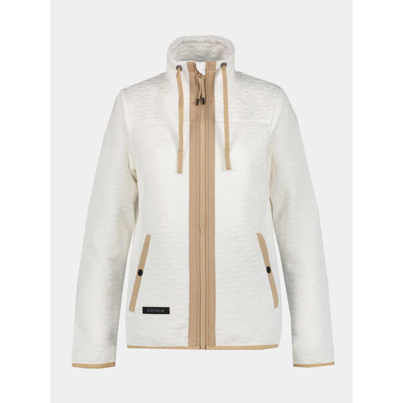 Veste polaire amberg blanc femme - Icepeak