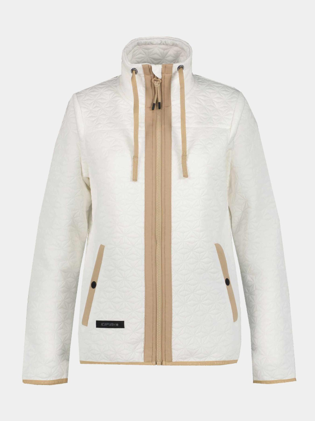 Veste polaire amberg blanc femme - Icepeak