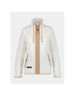 Veste polaire amberg blanc femme - Icepeak