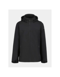 Veste softshell à capuche brimfield noir homme - Icepeak