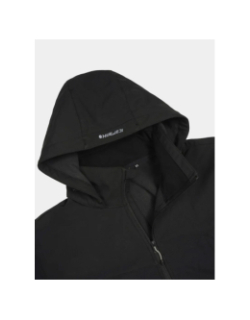 Veste softshell à capuche brimfield noir homme - Icepeak