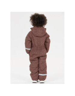 Combinaison de ski tower printed w-pro violet enfant - Zig Zag