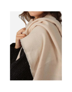 Echarpe pailletée morgane rose femme - Deeluxe