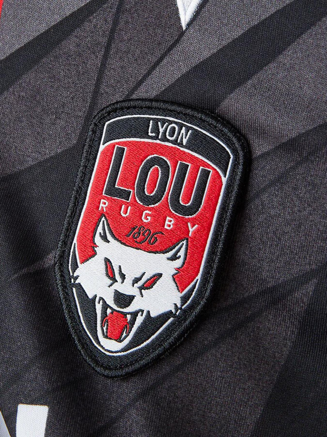 Maillot de rugby domicile lou 25/26 noir enfant - M Com