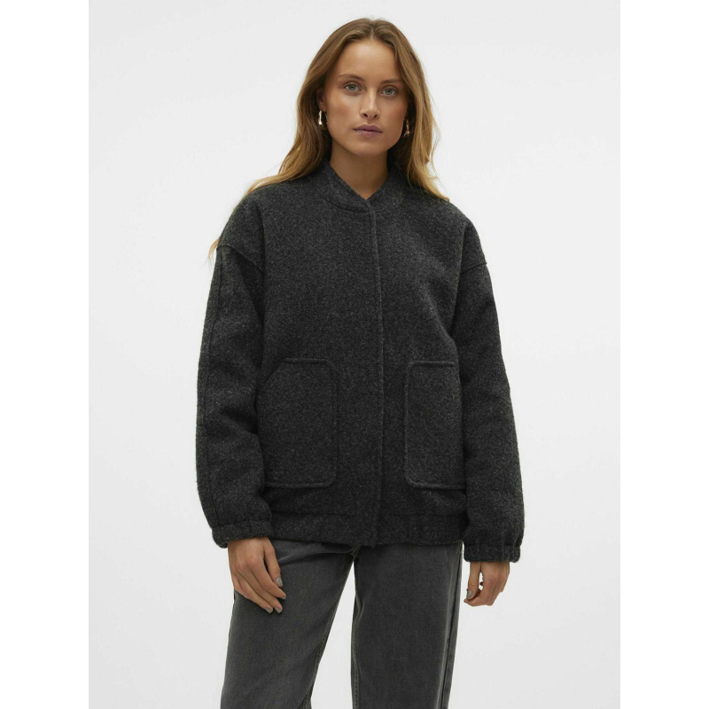 Veste bomber texturé elite amber noir femme - Vero Moda