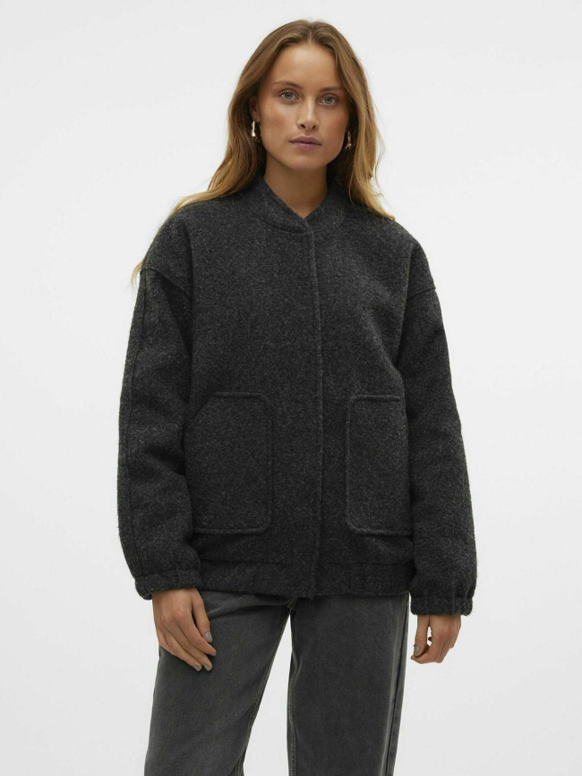 Veste bomber texturé elite amber noir femme - Vero Moda