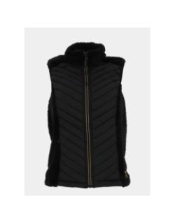 Veste polaire sans manches dobroll noir femme - Sun Valley