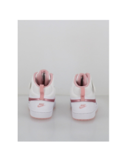 Baskets à scratch court borough mid 2 psv blanc enfant - Nike