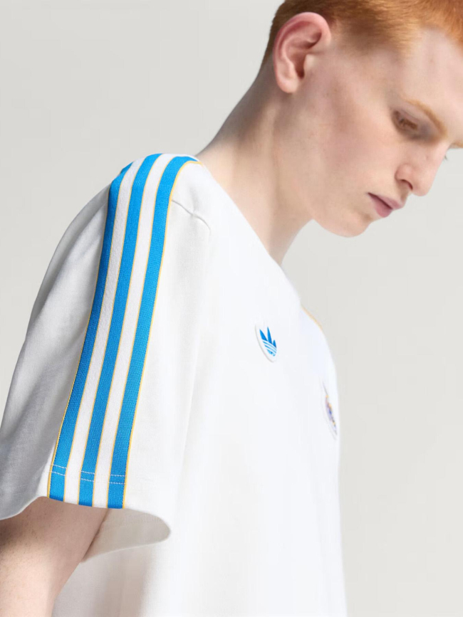T-shirt real terrace icons blanc homme - Adidas