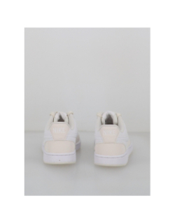 Baskets court vision blanc beige femme - Nike