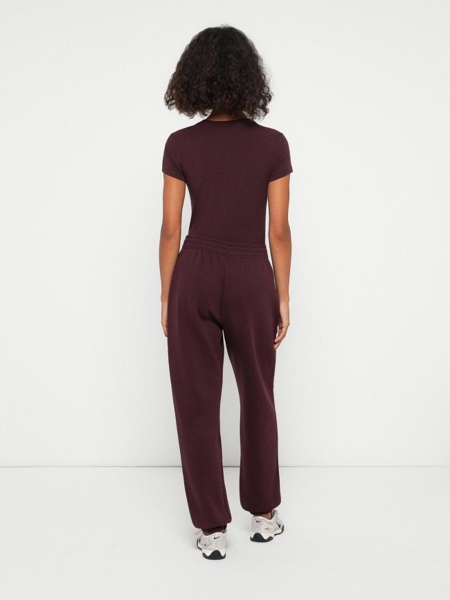 Pantalon jogging phoenix fleece bordeaux femme - Nike