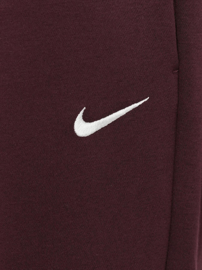 Pantalon jogging phoenix fleece bordeaux femme - Nike