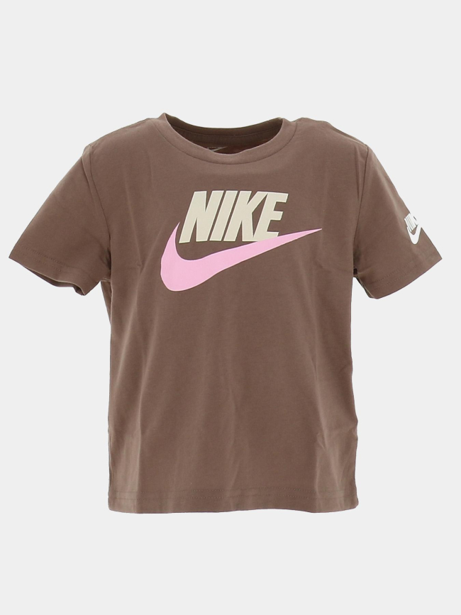 T-shirt à manches courtes club family marron enfant - Nike