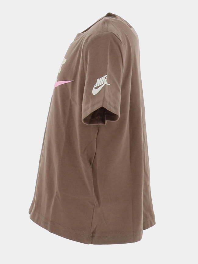 T-shirt à manches courtes club family marron enfant - Nike