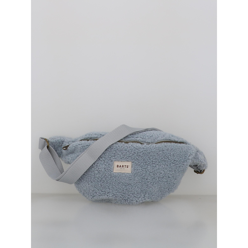 Sac banane en fausse fourrure teddy bugbane bleu femme - Barts