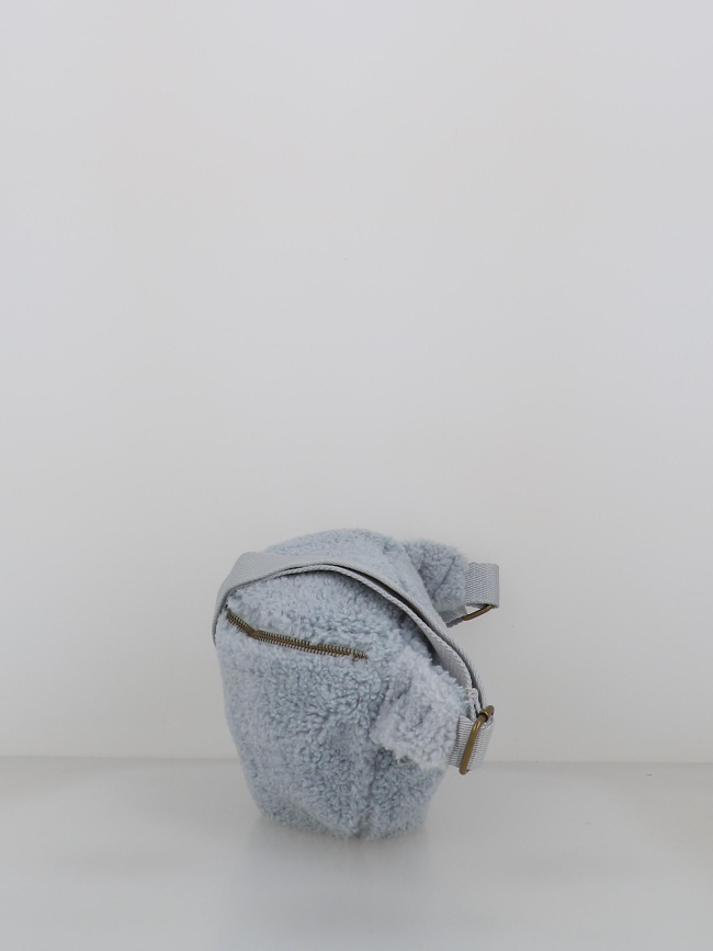 Sac banane en fausse fourrure teddy bugbane bleu femme - Barts